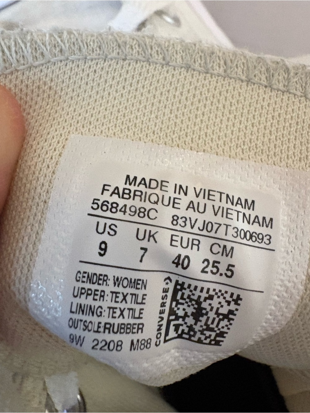 Converse Chuck Taylor Move Platform High Top Sneakers White Women’s 9 - Picture 7 of 12